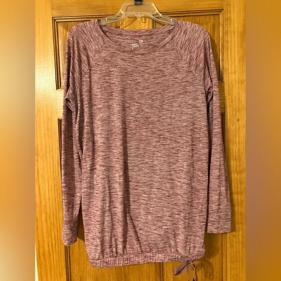 Gapfit Breathe Maternity Tie-hem‎ Top Womens Small Active Athleisure Pregnancy - Picture 1 of 7